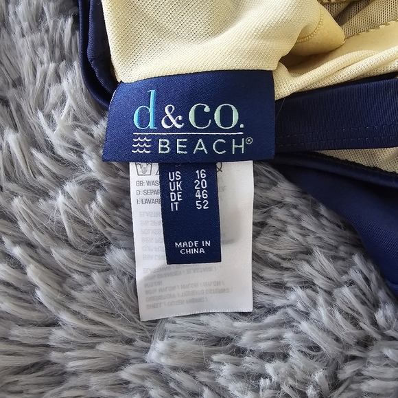 🆕️ Denim & Co Navy Swim Dress - Picture 7 of 8